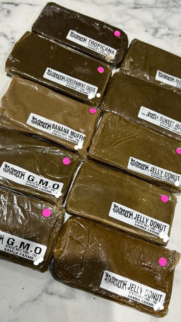 G.M.O Static Sift 139u 73u Samba Farms Pink Label Hash